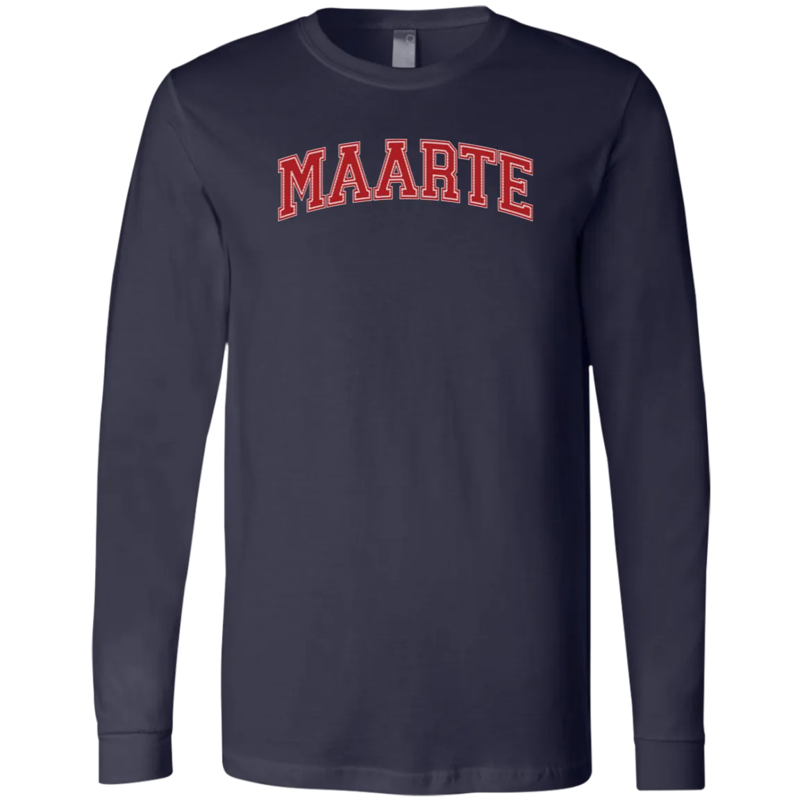 Maarte University Unisex Jersey Long Sleeve T-Shirt