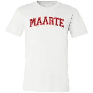 Maarte University Unisex Jersey T-Shirt