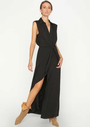 Madsen Sleeveless Maxi Dress (Black Onyx)