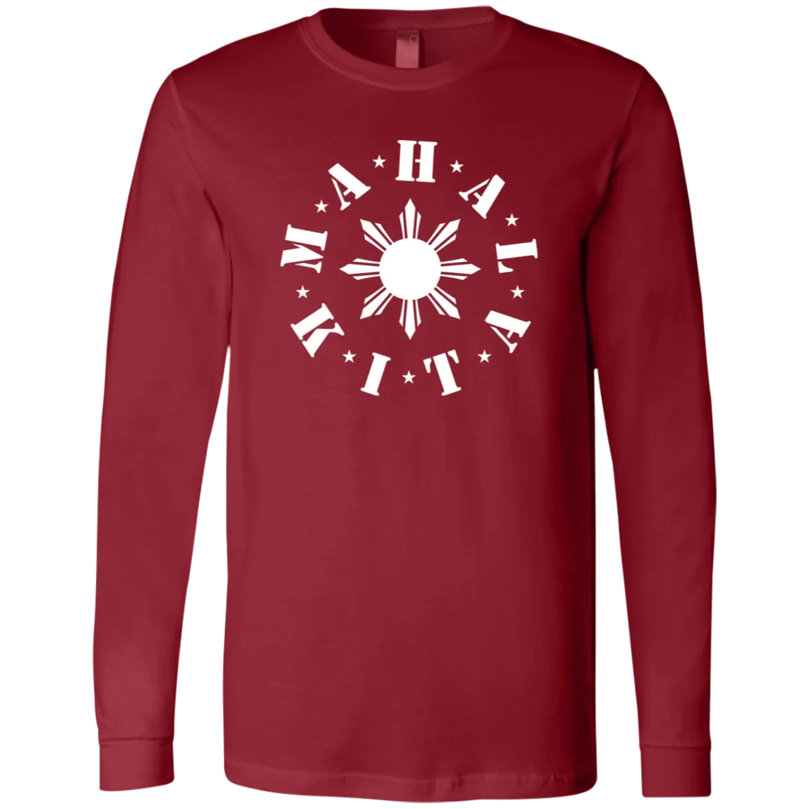 Mahal Kita In Circle Sun Unisex Jersey Long Sleeve T-Shirt