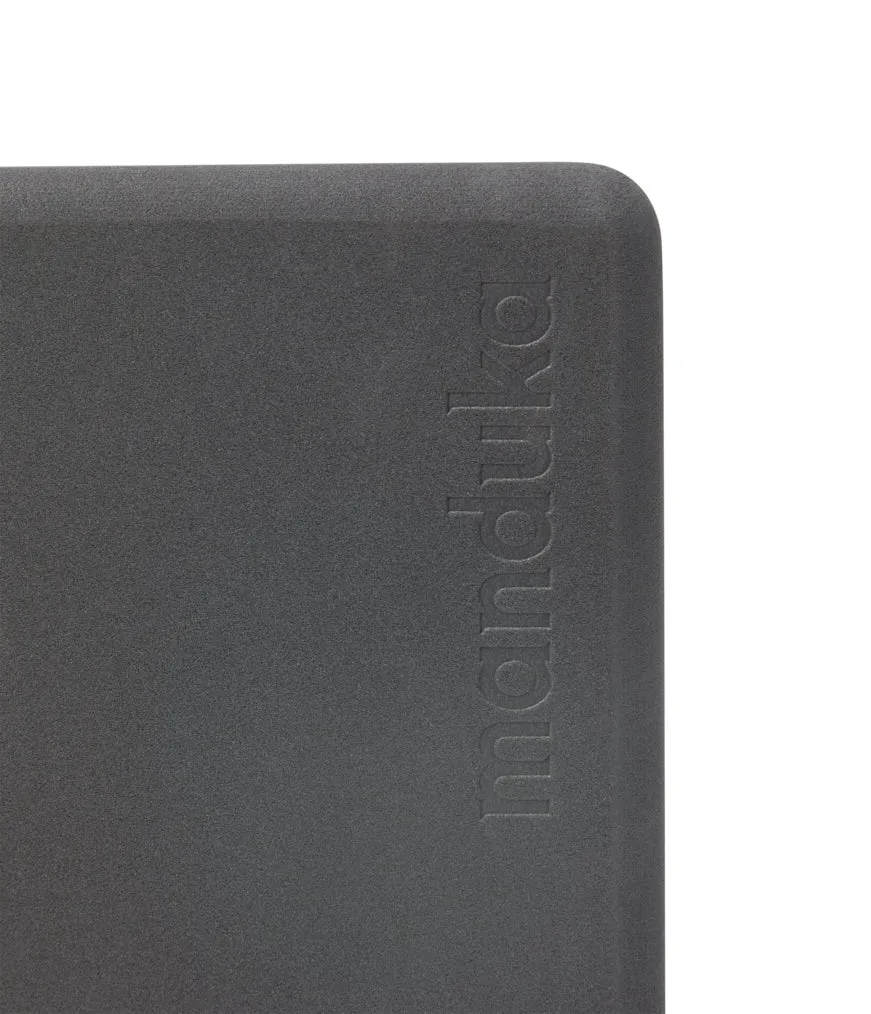 Manduka Recycled Foam Mini Travel Block  - Thunder