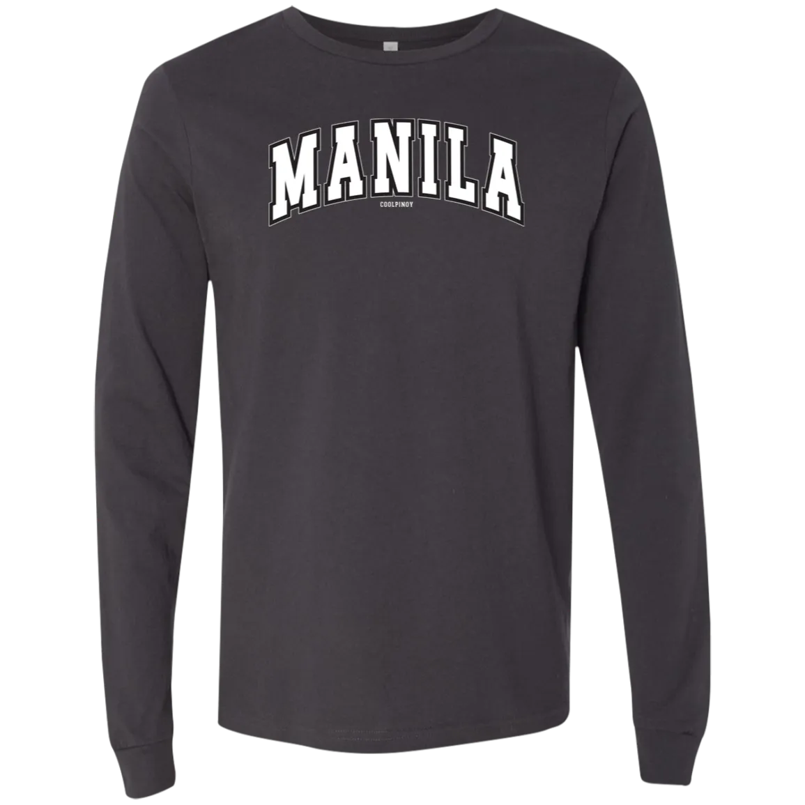 Manila Arch White CP Unisex Jersey Long Sleeve T-Shirt