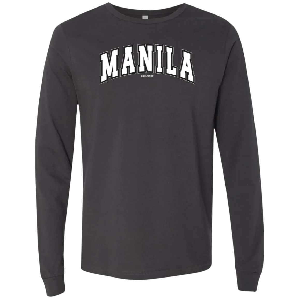 Manila Arch White CP Unisex Jersey Long Sleeve T-Shirt