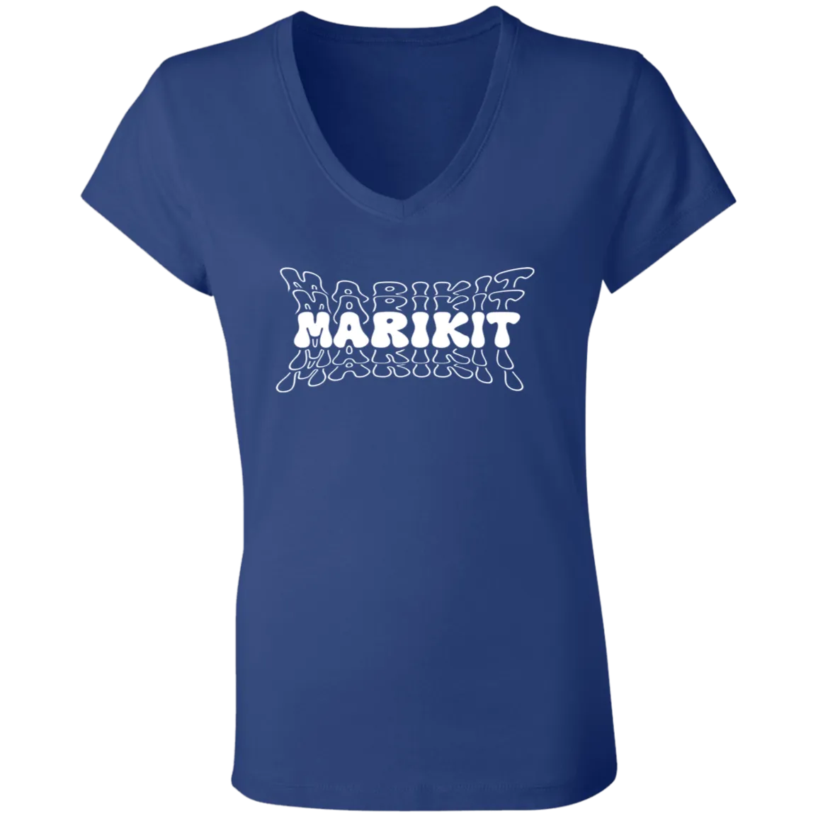 Marikit Ladies Jersey V-Neck T-Shirt