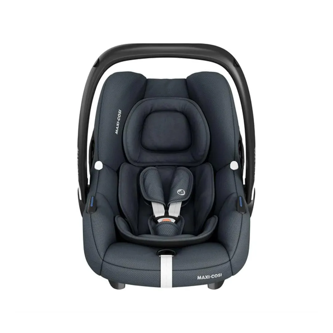 Maxi Cosi CabrioFix i-Size Base & CabrioFix i-Size Car Seat Bundle - Essential Graphite