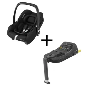 Maxi Cosi CabrioFix i-Size Car Seat & i-Size Base - Essential Black