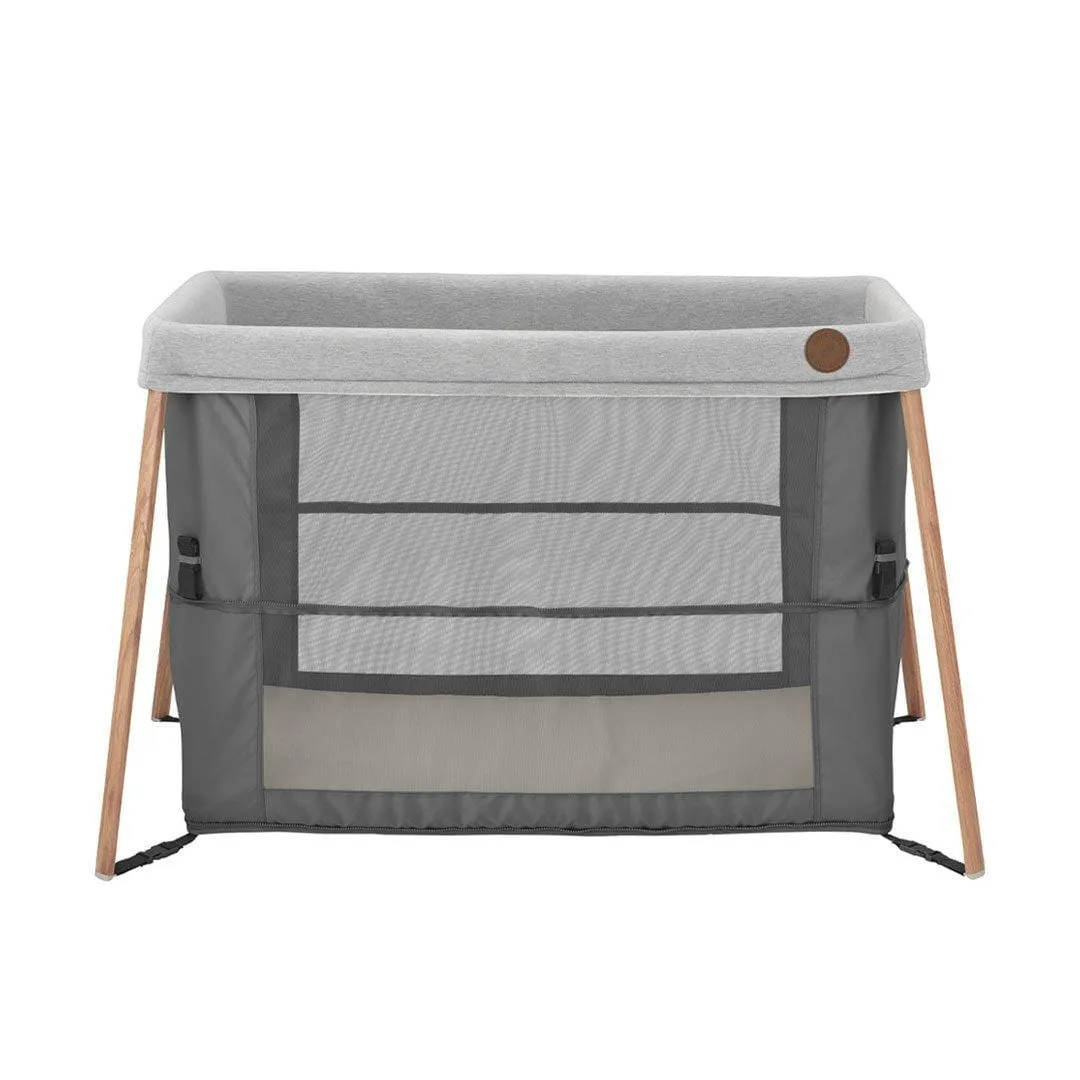 Maxi Cosi Iris Compact Travel Cot - Essential Graphite