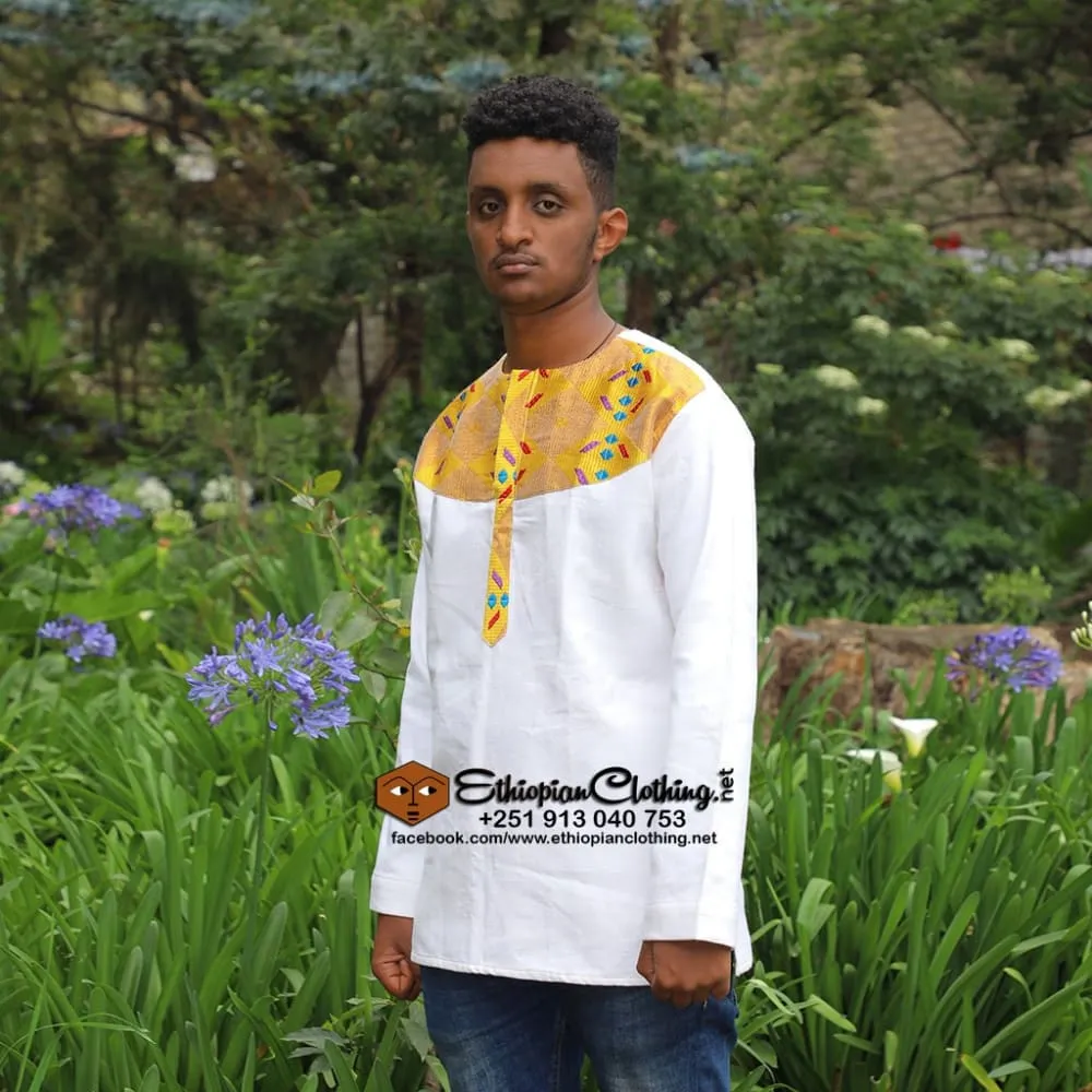 Menelik Ethiopian Men Traditional Cloth