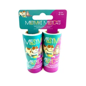 Messy Mutts - 2 Pack Replacement Lint Rolls - Travel Size