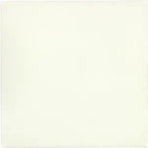 Mexican Talavera Ceramic Solid Tile: Mexican White