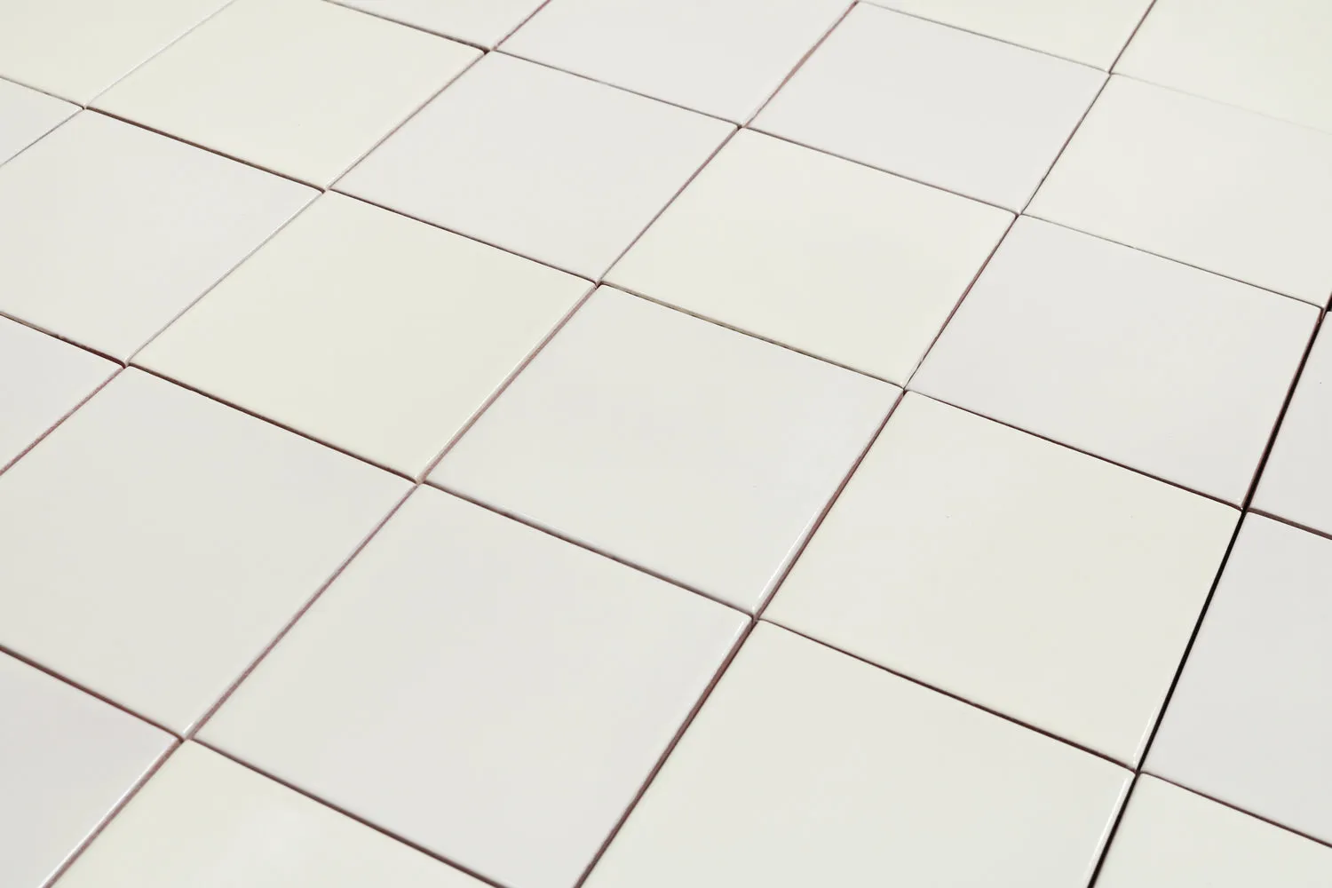 Mexican Talavera Ceramic Solid Tile: Mexican White