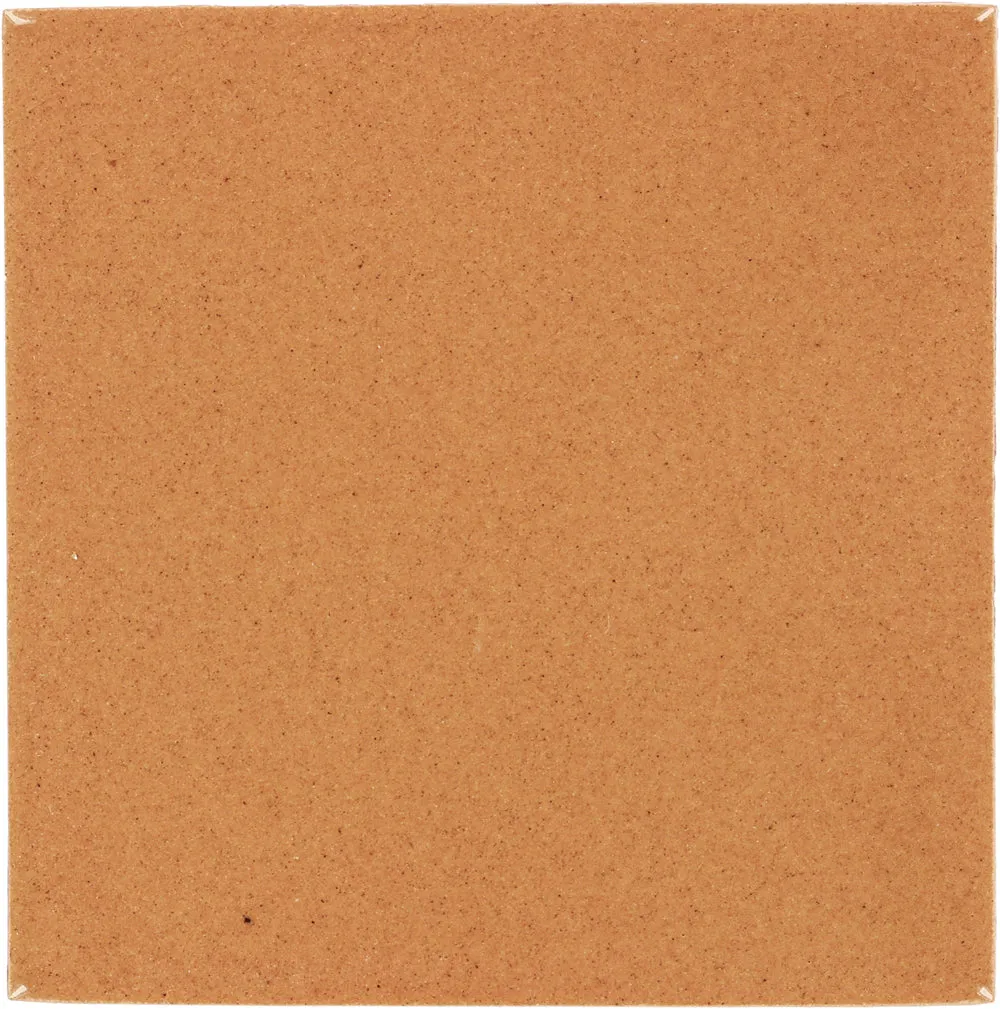 Mexican Talavera Ceramic Solid Tile: Terra Cotta