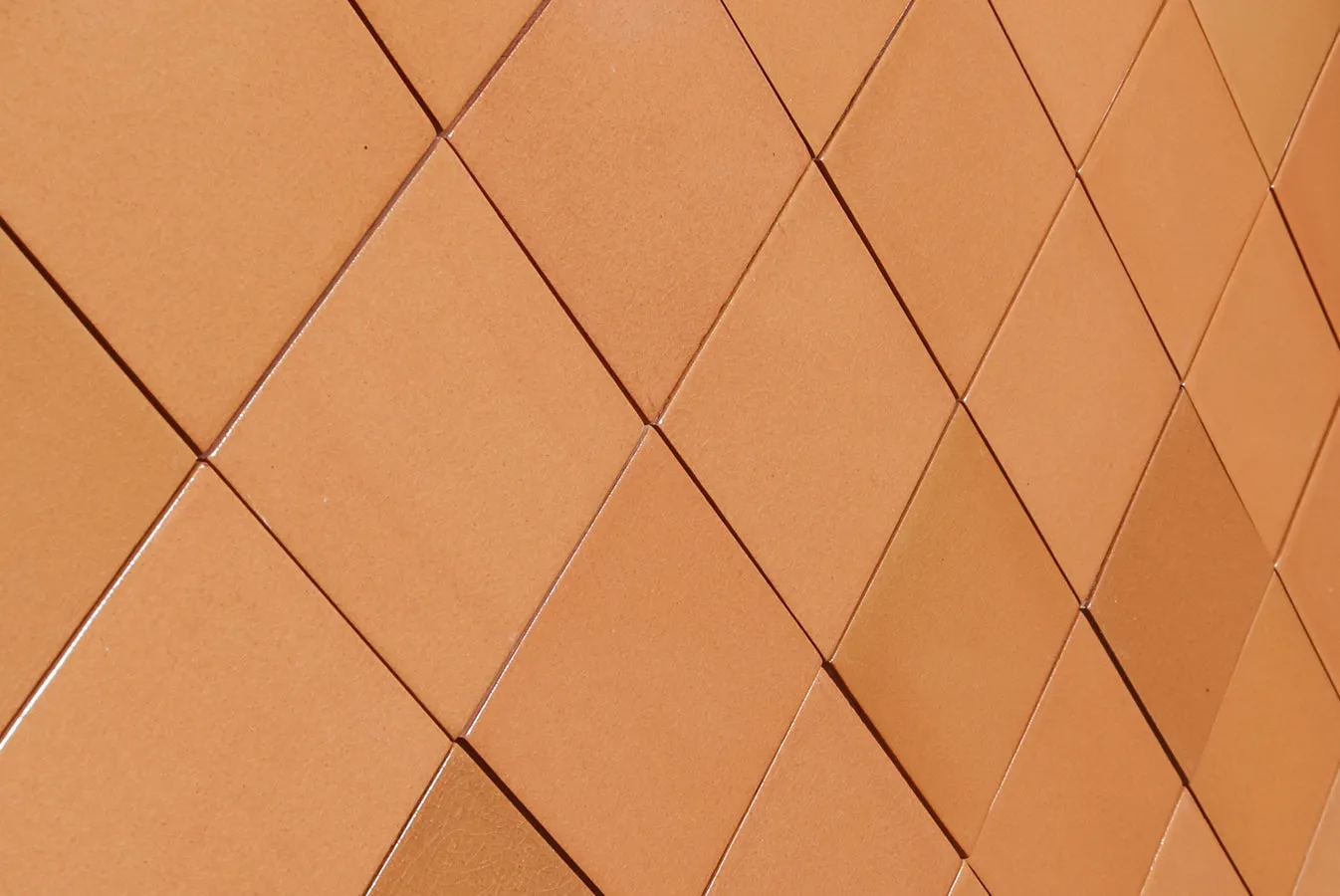 Mexican Talavera Ceramic Solid Tile: Terra Cotta
