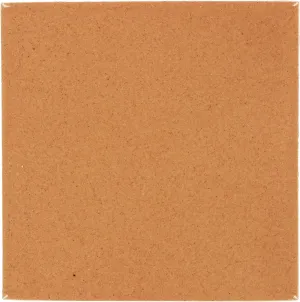 Mexican Talavera Ceramic Solid Tile: Terra Cotta