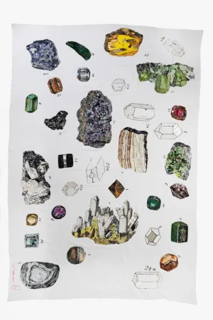 Mineral Géologique Tablecloth