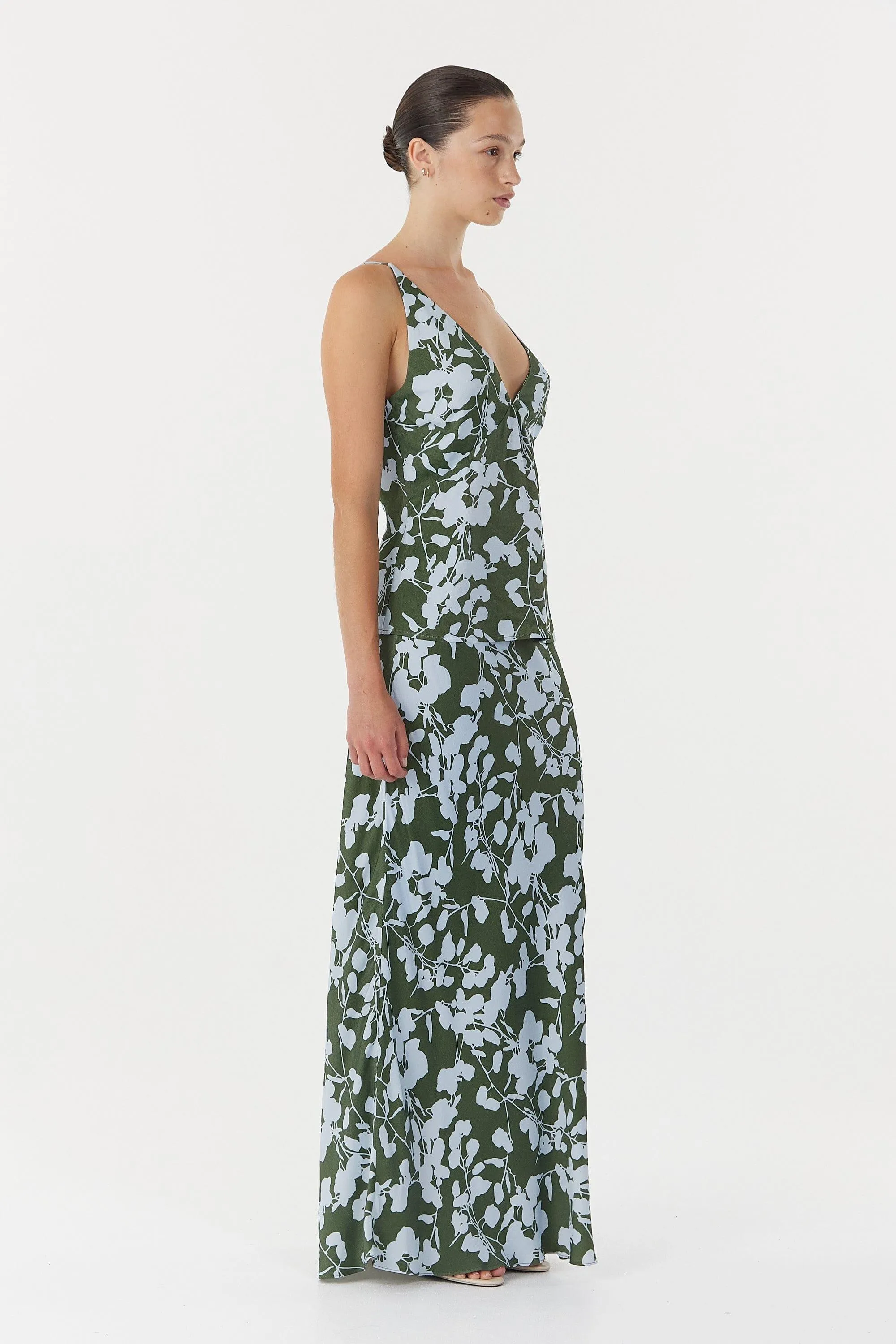 MODERN MUSE CAMISOLE | OLIVE SHADOW