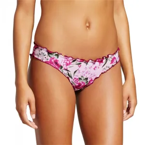 Mossimo Women's Ruffle Edge Cinch Back Hipster Bikini Bottom