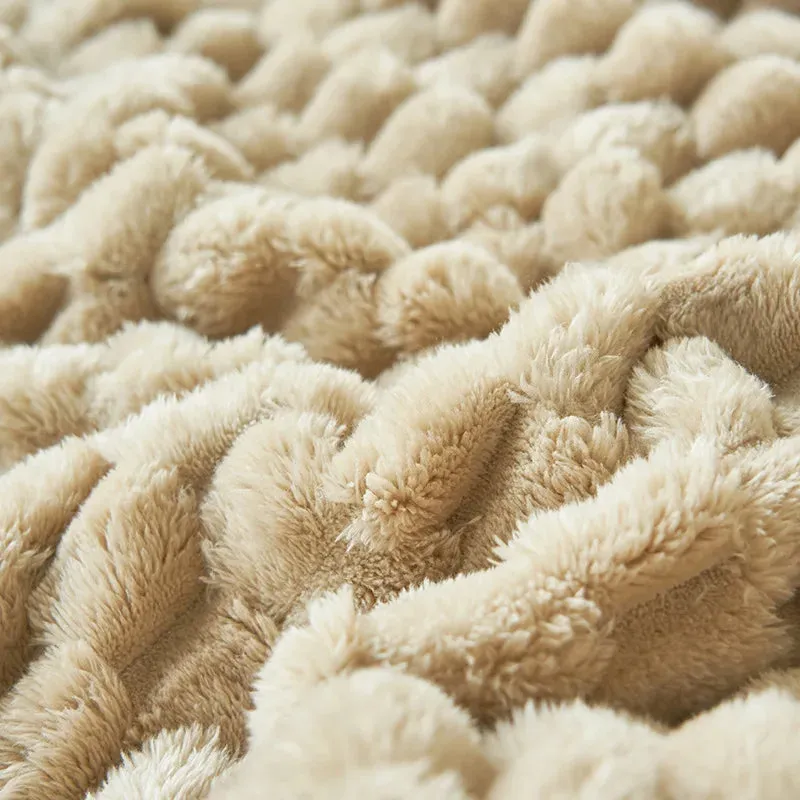 Multi-function Plush Throw Blanket