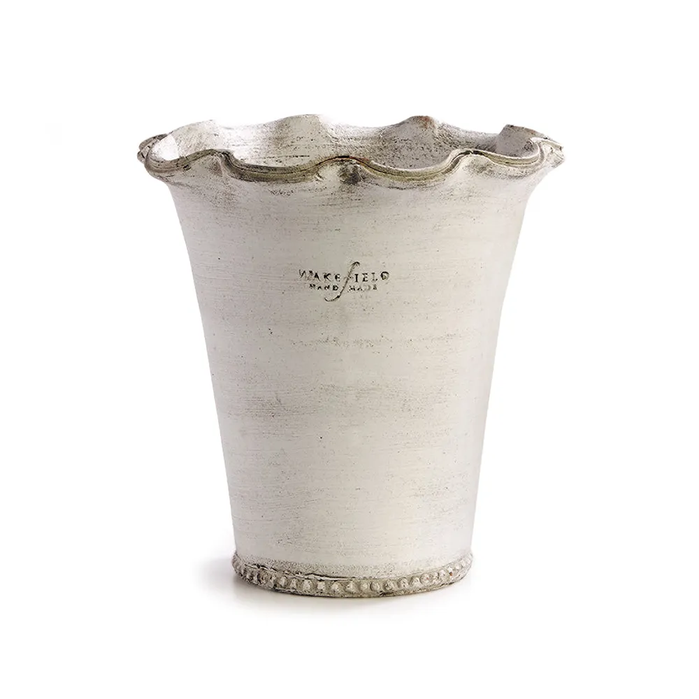 NAPA Home & Garden, WAKEFIELD HANDMADE FESTONEE VASE #6,WH138WA