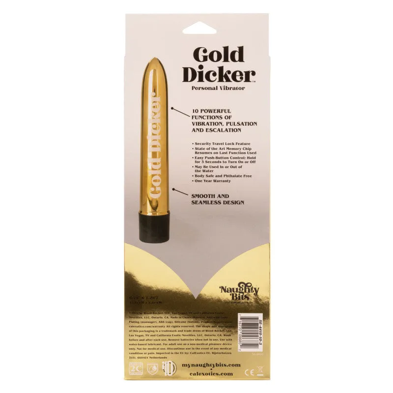 Naughty Bits Gold Der Personal Vibrator