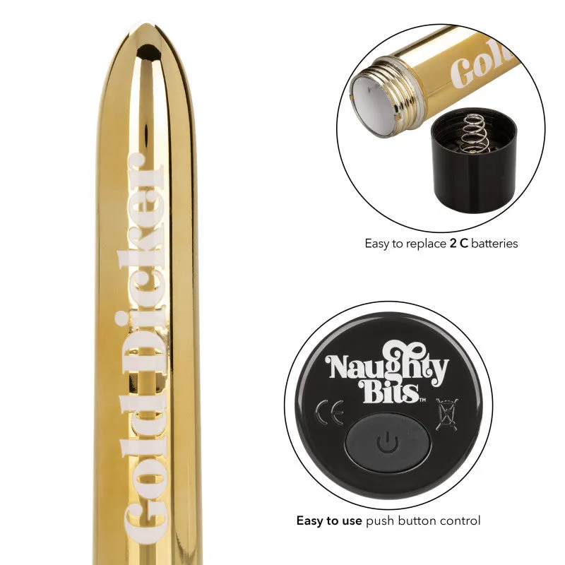 Naughty Bits Gold Der Personal Vibrator