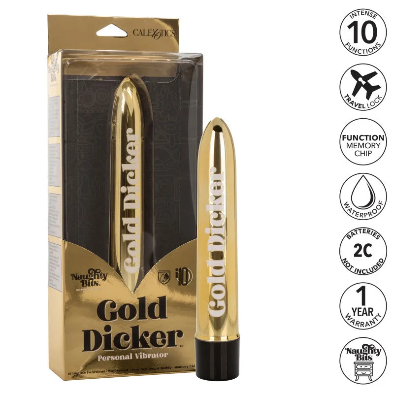 Naughty Bits Gold Der Personal Vibrator