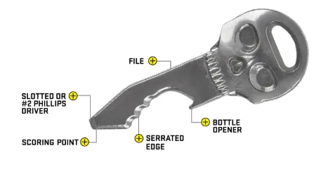 NiteIze - DoohicKey QuicKey Key Tool
