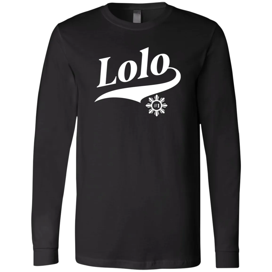 Number One Lolo Mens Jersey Long Sleeve T-Shirt