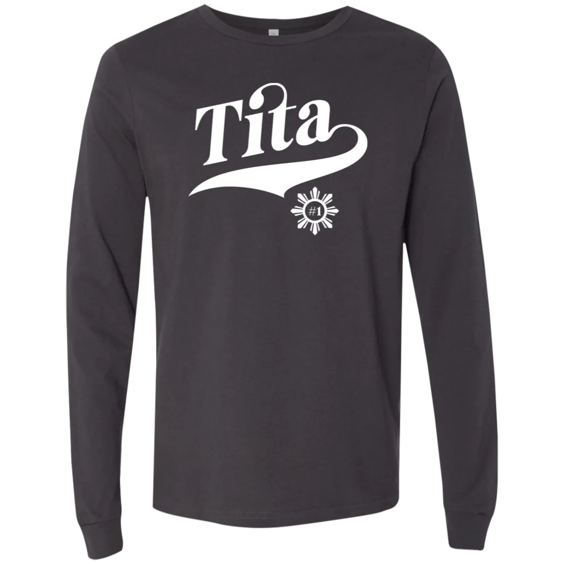 Number One Tita Mens Jersey Long Sleeve T-Shirt