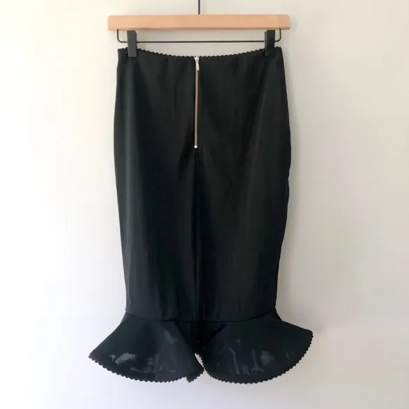 NWT Bec &amp; Bridge Heart Breaker Ruffle Skirt US 4 Small