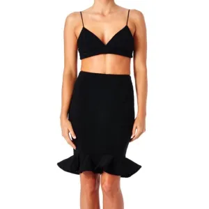 NWT Bec &amp; Bridge Heart Breaker Ruffle Skirt US 4 Small