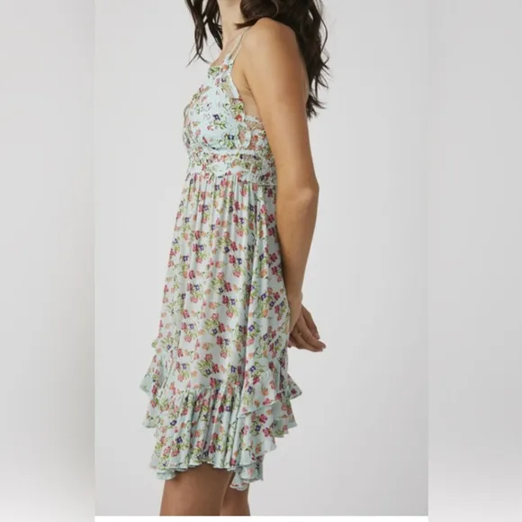 NWT Free People. Adela mini slip dress. Sz XS.