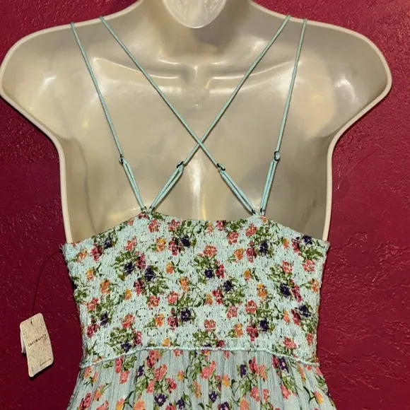 NWT Free People. Adela mini slip dress. Sz XS.