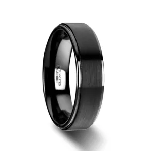 ORION | Flat Black Tungsten Ring
