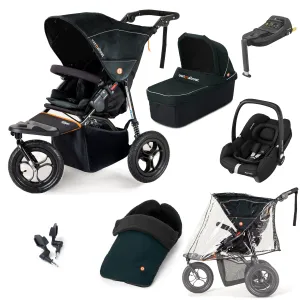 Out n About Nipper Single Maxi-Cosi Essential Kit in Forest Black