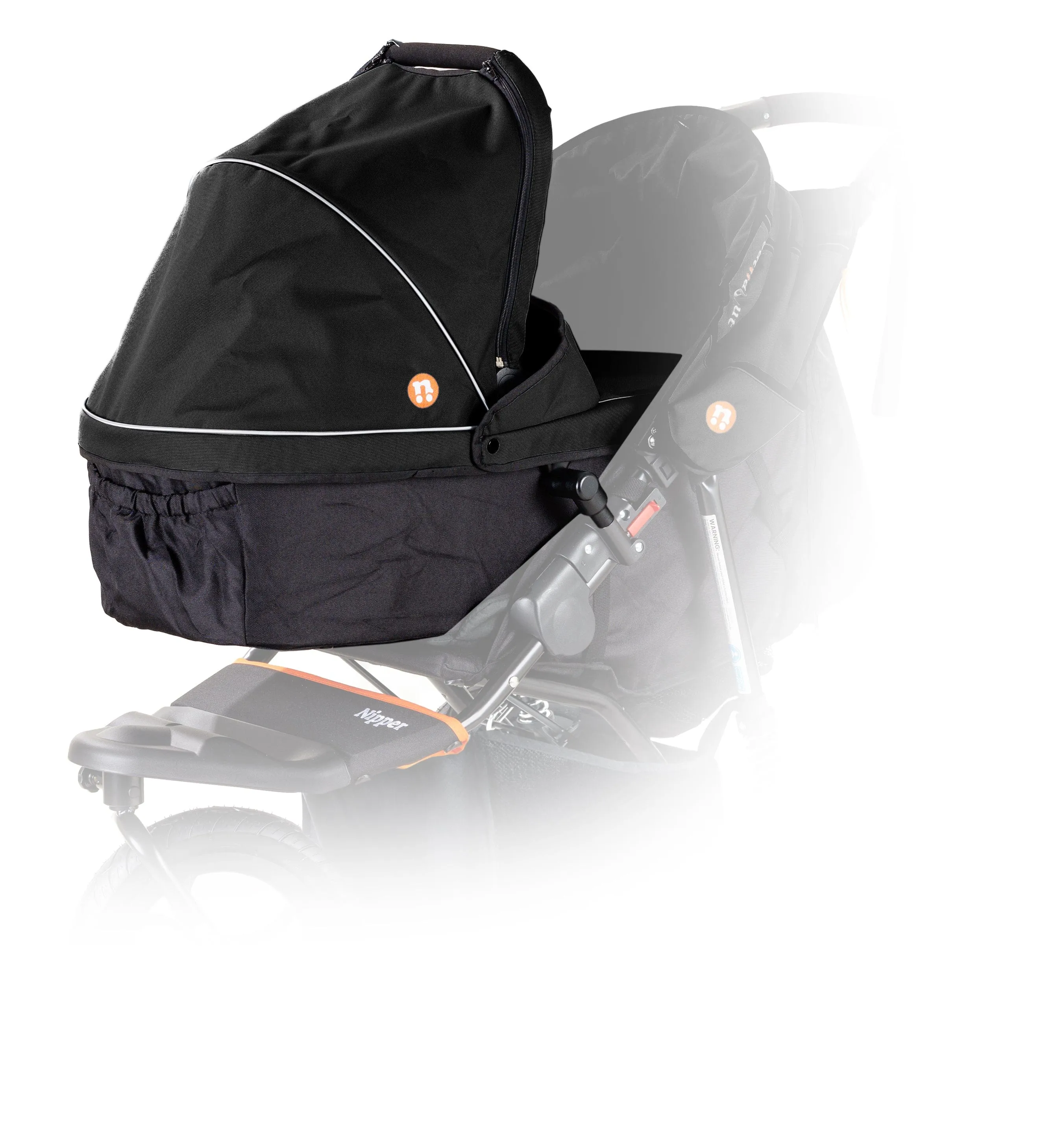 Out n About Nipper Single Maxi-Cosi Starter Kit in Summit Black