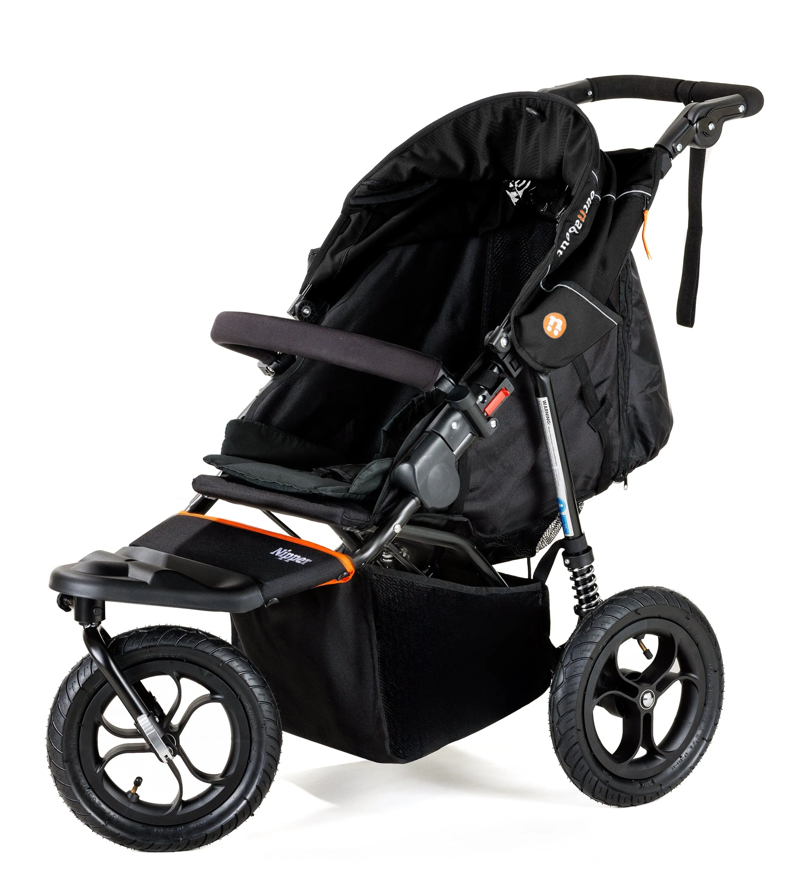 Out n About Nipper Single Maxi-Cosi Starter Kit in Summit Black