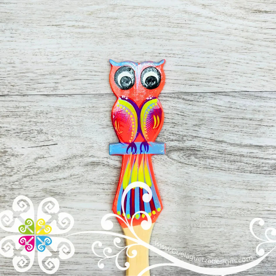 Owl Sugar Spoon - Cocina Oaxaca
