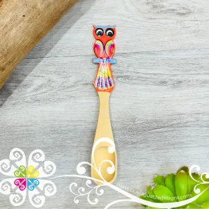 Owl Sugar Spoon - Cocina Oaxaca