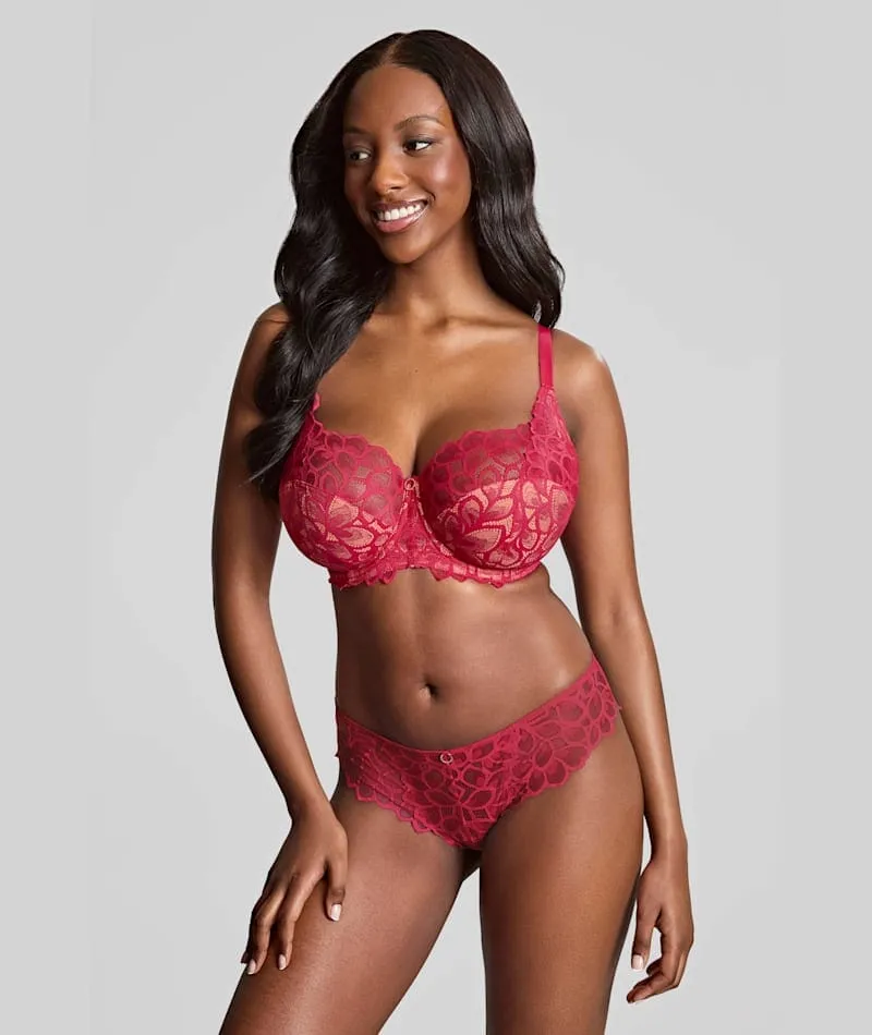 Panache Allure Underwired Full Cup Bra - Raspberry