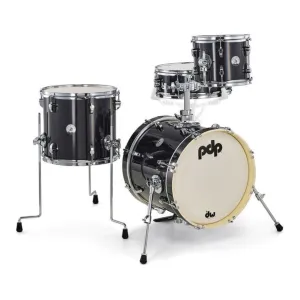 PDP "New Yorker" 4-Piece Shell Pack - Black Onyx
