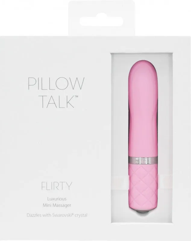 Pillow Talk Flirty Vibe  With Swarovski Crystal - Pink