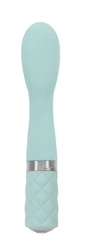 Pillow Talk Sassy G-Spot Vibe With Swarovski Crystal - Teal