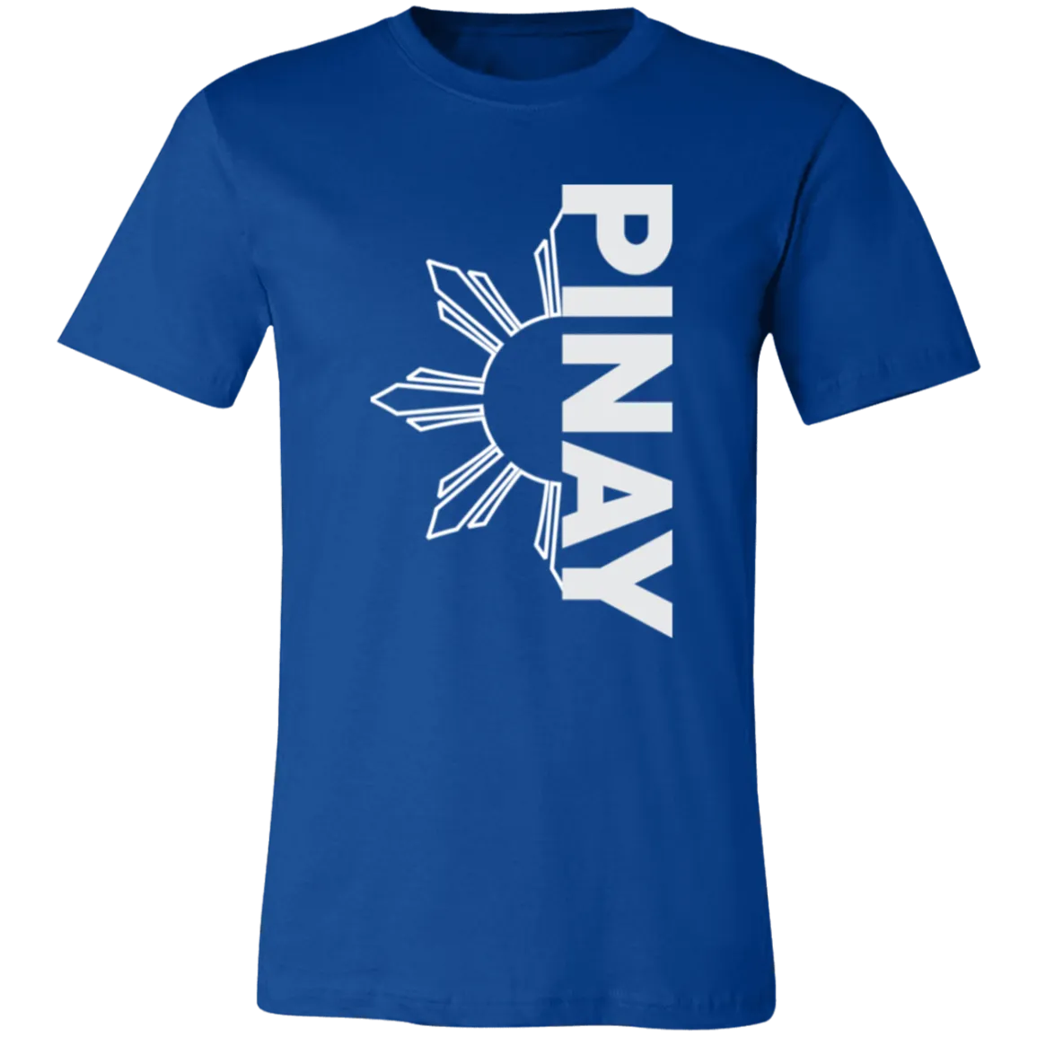 Pinay in Vertical Half Sun Unisex Jersey T-Shirt