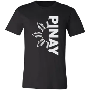 Pinay in Vertical Half Sun Unisex Jersey T-Shirt