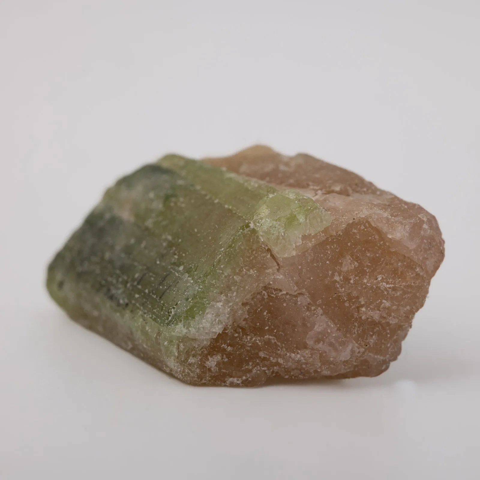 Pink and Green Tourmaline Rough