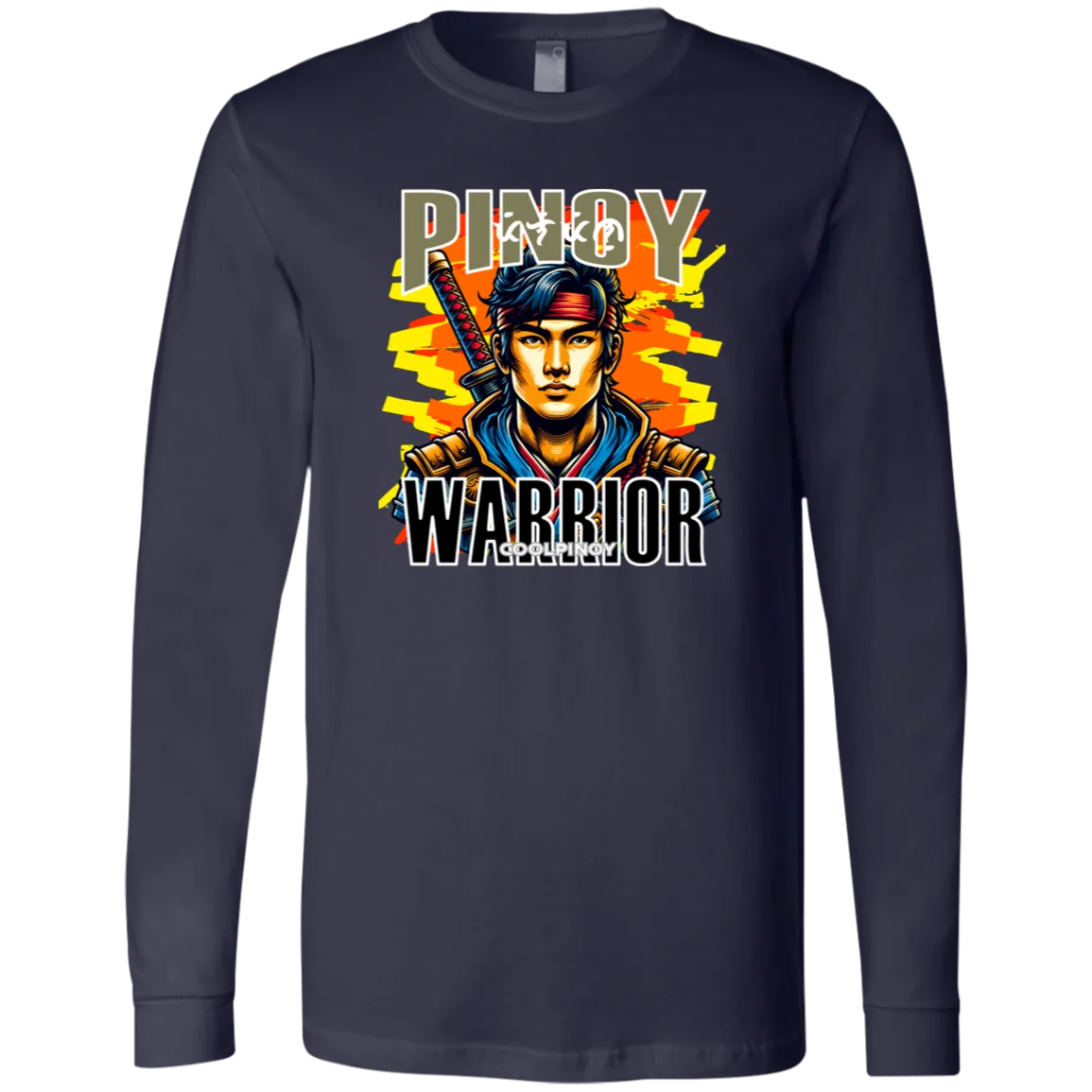 Pinoy Warrior Unisex Jersey Long Sleeve T-Shirt