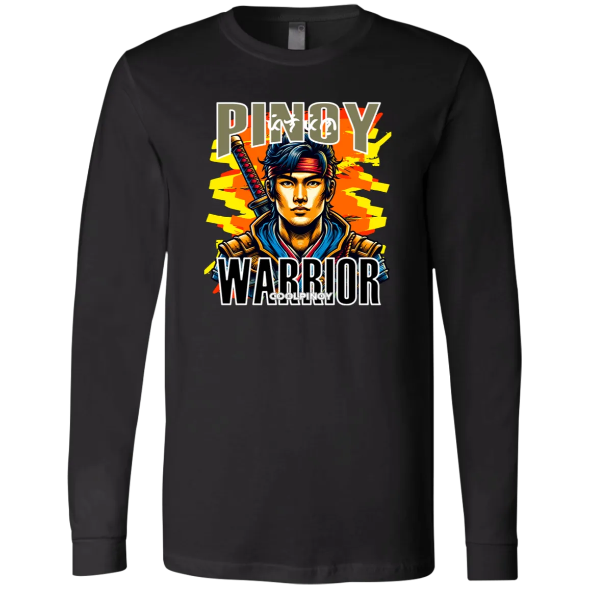 Pinoy Warrior Unisex Jersey Long Sleeve T-Shirt