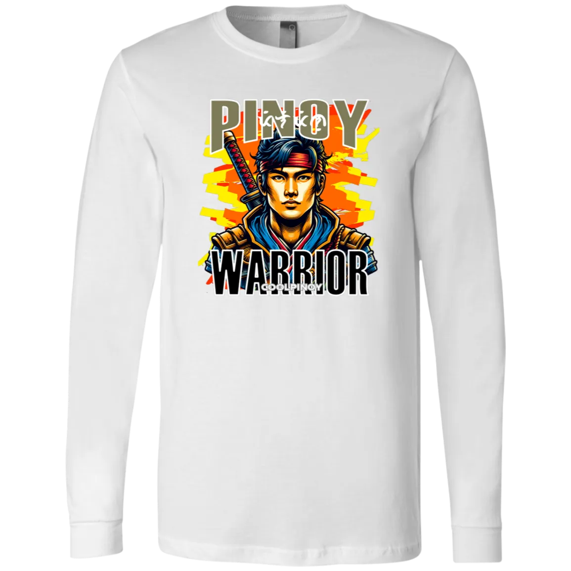 Pinoy Warrior Unisex Jersey Long Sleeve T-Shirt
