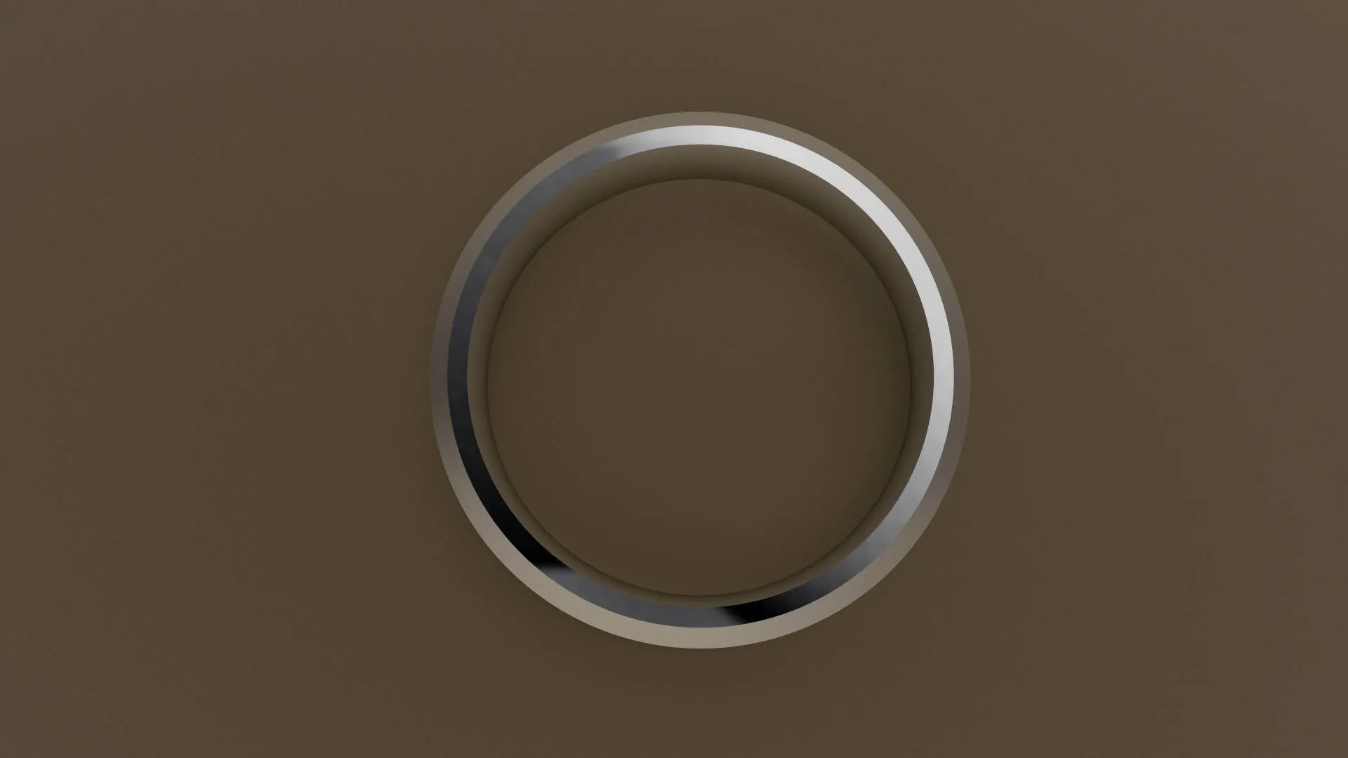 Polished White Gold 6mm Beveled Edge Wedding Band
